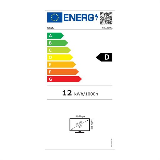 Dell P2223HC LED 54,6cm 21,5Zoll 1920x1080 Full HD 1080p @ 60Hz