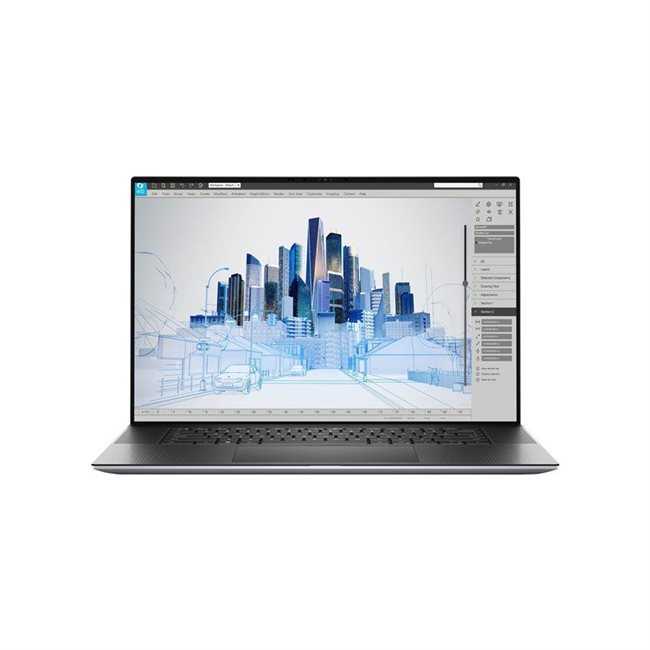Dell Precision Mobile Workstation 5760 Core i7 43,2cm 17Zoll 16GB Grau