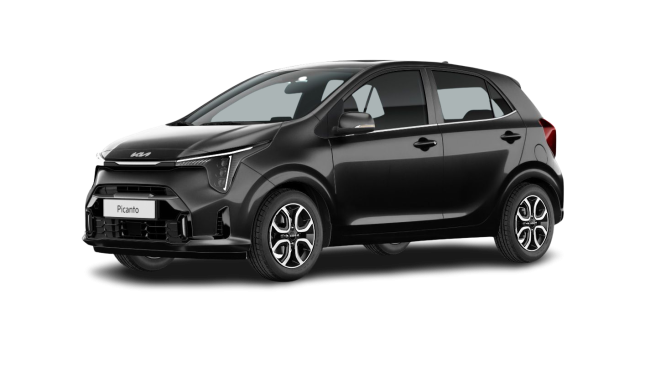 Kia Picanto 1.0 4-Sitzer Benzin Schwarz
