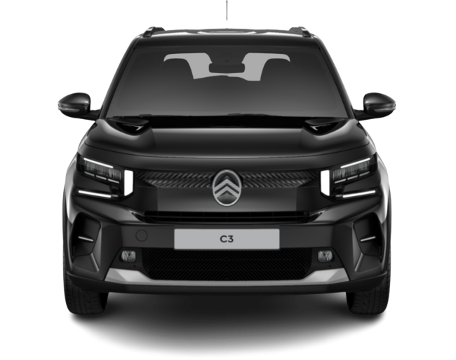 Citroen C3 Turbo 100 Stop&Start Benzin Schwarz