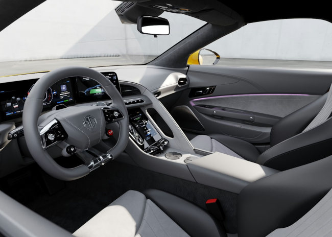 MG Cyberster 77kWh RWD Elektro Silber