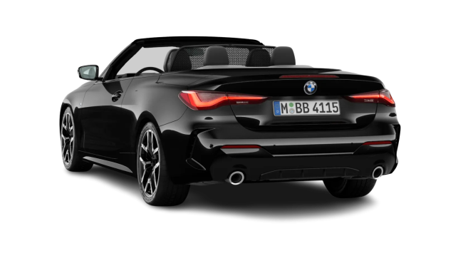 BMW 4er Cabrio 420i Cabrio A Benzin Schwarz
