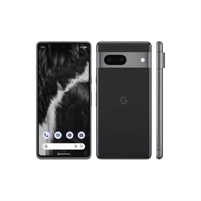 Google Pixel 7 8GB RAM 128GB Obsidian 16cm 6,3Zoll 5G Dual-SIM
