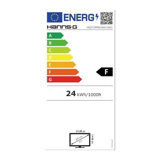 Hannspree Hanns.G HQ 272 PPB, 68,6 cm (27 Zoll), 2560 x 1440