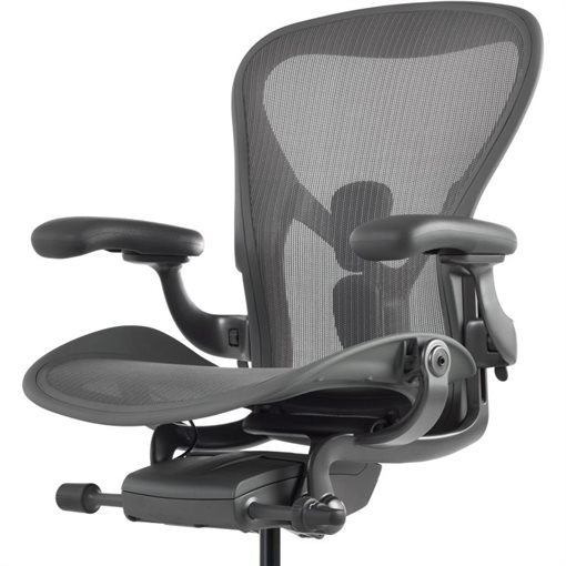 Herman Miller Bürostuhl Aeron Graphite 159kg