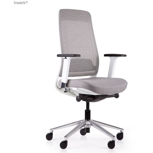 InWerk Bürostuhl Teamo Weiß 120 kg