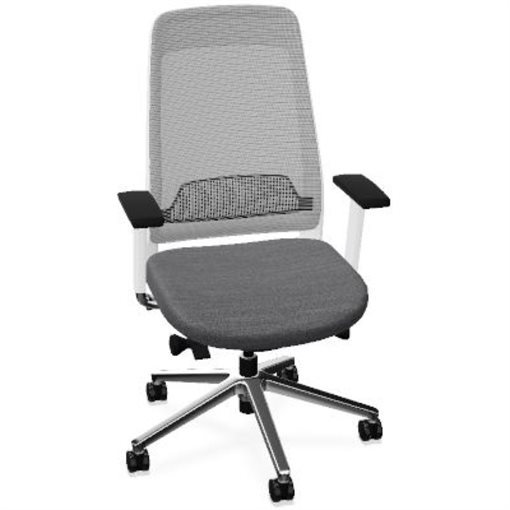 InWerk Bürostuhl Teamo Weiß 120 kg