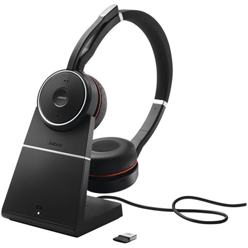 Jabra Evolve 75 SE UC Headset On-Ear Bluetooth kabellos USB Ladestation