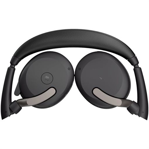 Jabra Evolve2 65 Flex MS Headset On-Ear Bluetooth kabellos USB-A Schwarz