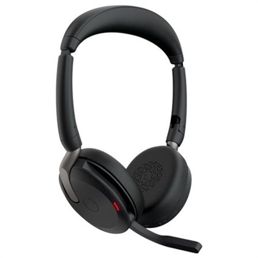 Jabra Evolve2 65 Flex UC Stereo Headset mit kabelloses Ladepad