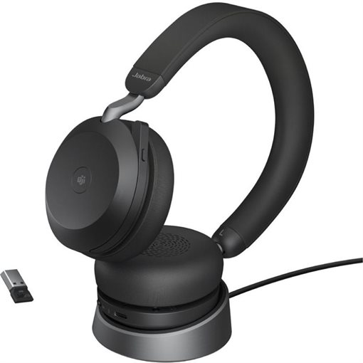 Jabra Evolve2 75 Headset mit Ladestation