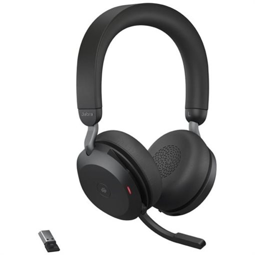 Jabra Evolve2 75 MS Headset On-Ear Bluetooth kabellos USB-A Schwarz