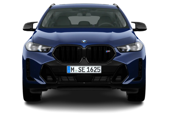 BMW X6 M60i Benzin Blau