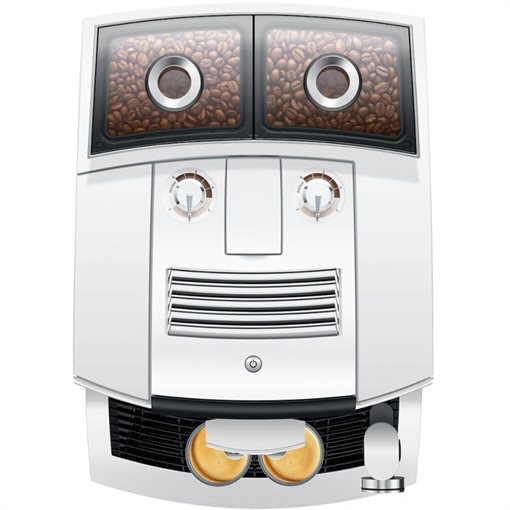Jura J8 Twin Diamond-White (EA)
