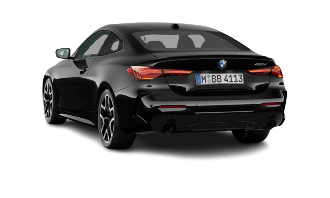 BMW 4er Coupé 420d A Diesel Schwarz