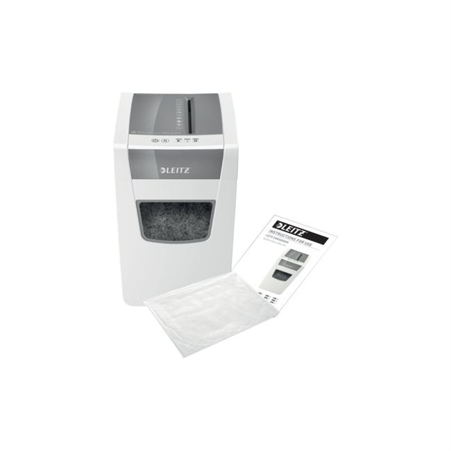 LEITZ IQ Aktenvernichter Slim Home Office P-4 10 Bl