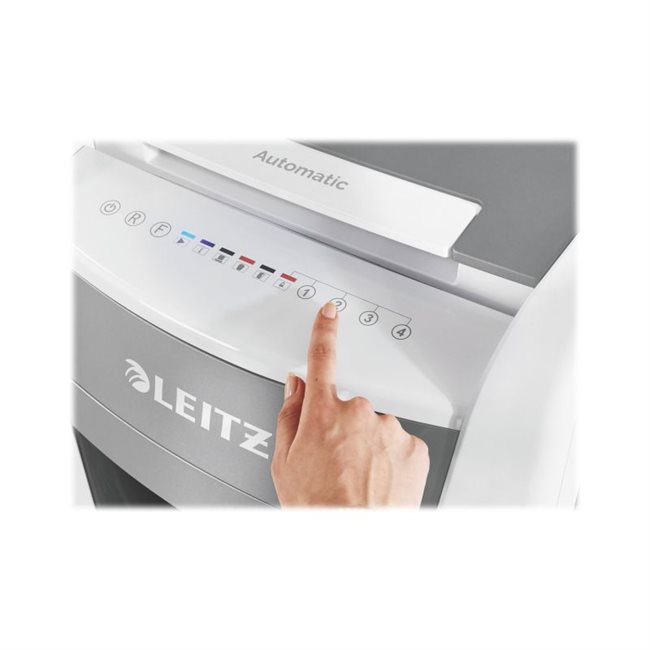 LEITZ IQ Autofeed Aktenvernichter Office 300 P-4 300 Blatt