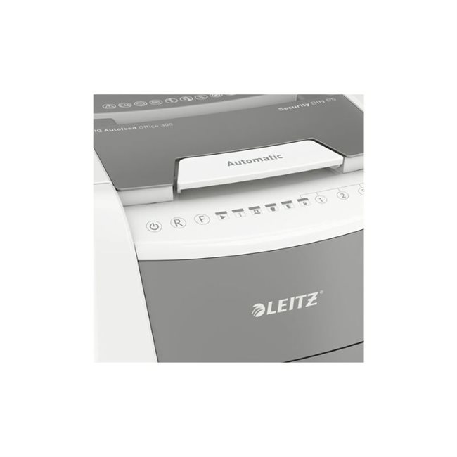 LEITZ IQ Autofeed Aktenvernichter Office 300 P-5 300 Blatt