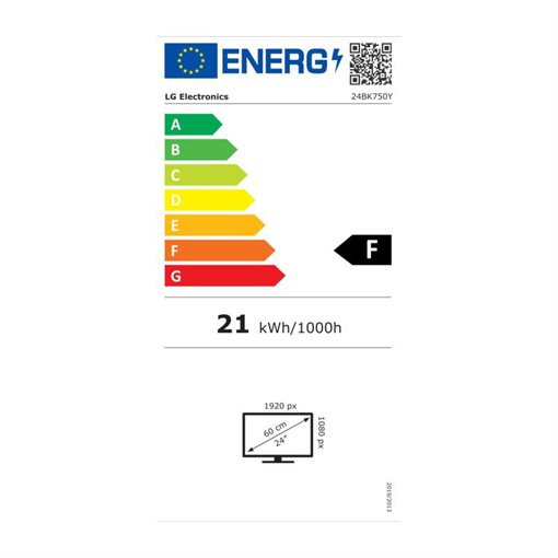 LG 24BK750Y-B LED 61cm 24Zoll 1920x1080 Full HD 1080p @ 60Hz