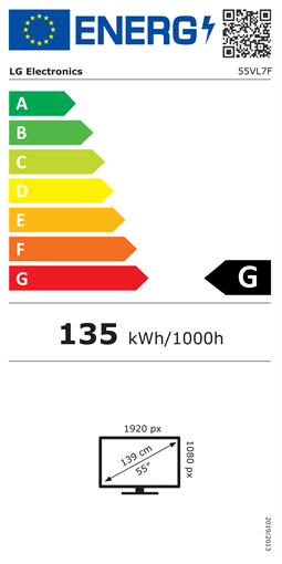 LG 55VL7F-A 139,7cm 55Zoll Signage
