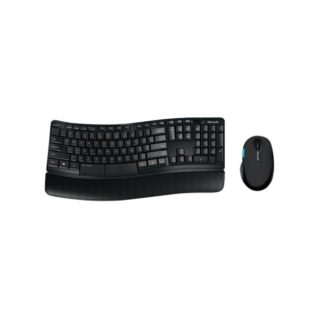 Microsoft Sculpt Comfort Desktop Tastatur/Maus-Set kabellos 2.4 GHz Deutsch
