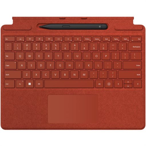 Microsoft Surface Pro8/9/X TypeCover + Sim Pen 2 Poppy Red