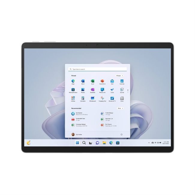 Microsoft Surface Pro9 i7 16GB 512GB 33cm 13Zoll Wi-Fi 6E Platin W11P