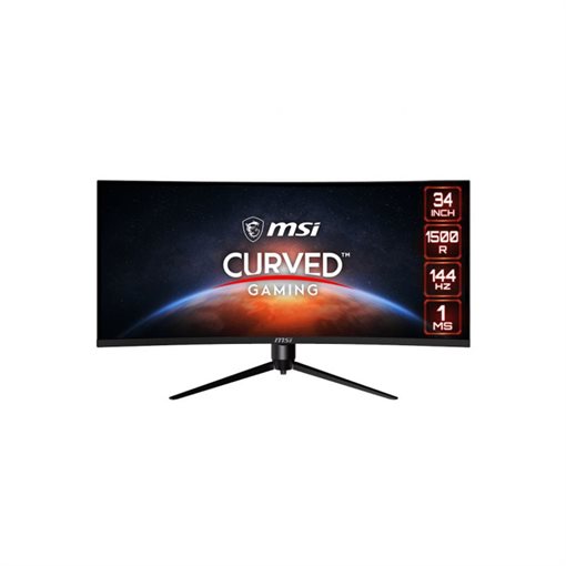 MSI Optix MAG342CQRDE LED gebogen 86,36cm 34Zoll 3440x1440 UWQHD @ 144Hz