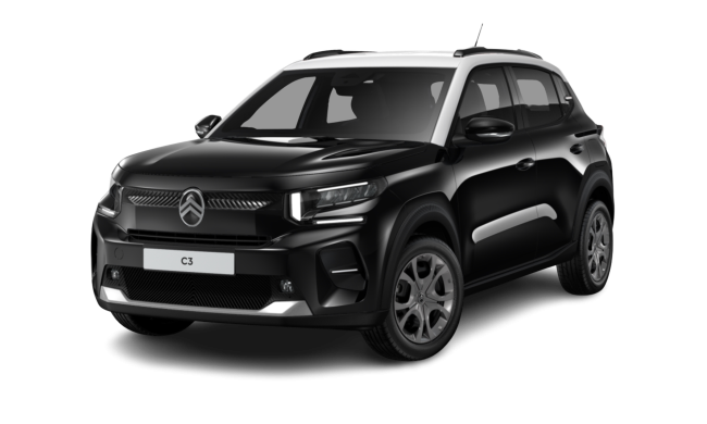 Citroen C3 Turbo 100 Stop&Start Benzin Schwarz