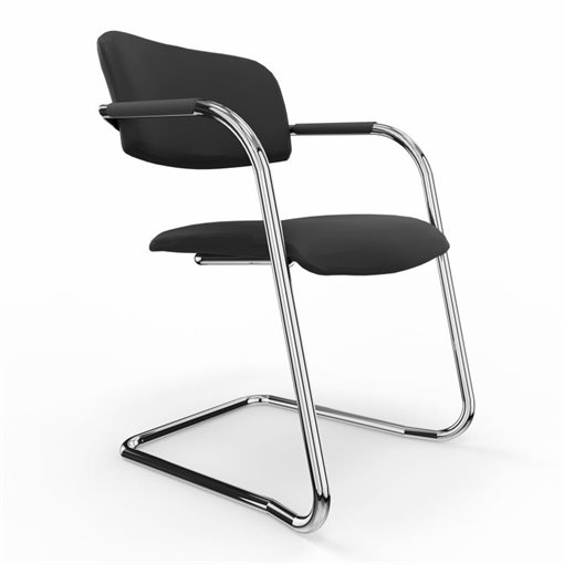 Nowy Styl MATCH FRAME Besucherstuhl CFA UPH schwarz
