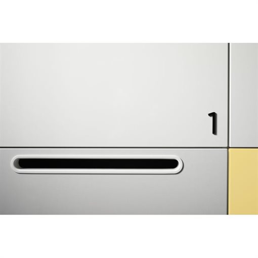 Nowy Styl Puzlo Schließfachschrank Volltür mit Einwurf B80cmxT44,5cmxH196cm