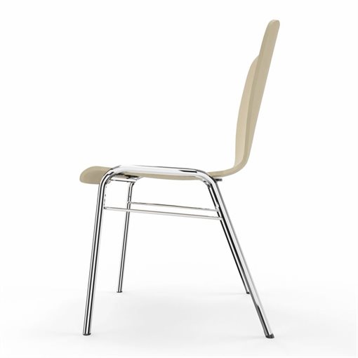 Nowy Styl WING II Besucherstuhl Gestell: Chrom