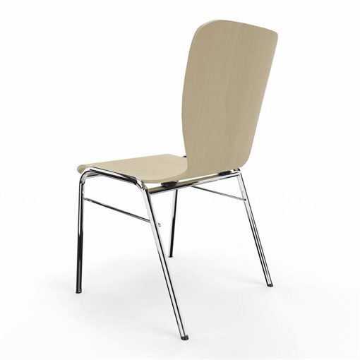 Nowy Styl WING II Besucherstuhl Gestell: Chrom