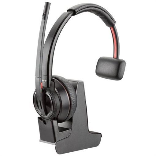 Poly Savi 8200 Series W8210-M Microsoft Headset On-Ear Bluetooth kabellos
