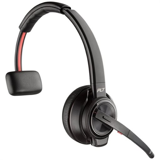 Poly Savi 8200 Series W8210-M Microsoft Headset On-Ear Bluetooth kabellos