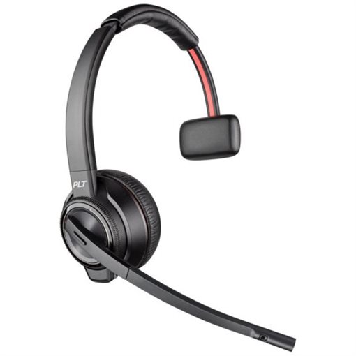 Poly Savi 8200 Series W8210-M Microsoft Headset On-Ear Bluetooth kabellos