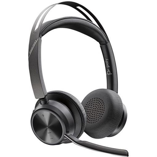 Poly Voyager Focus 2 Kabellos, Bluetooth für MS Teams mit USB-A