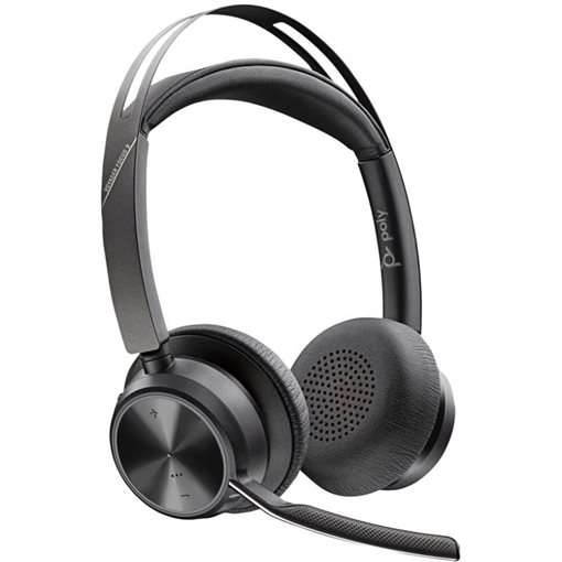 Poly Voyager Focus 2-M Kabellos für MS Teams mit USB-C incl, Ladestation