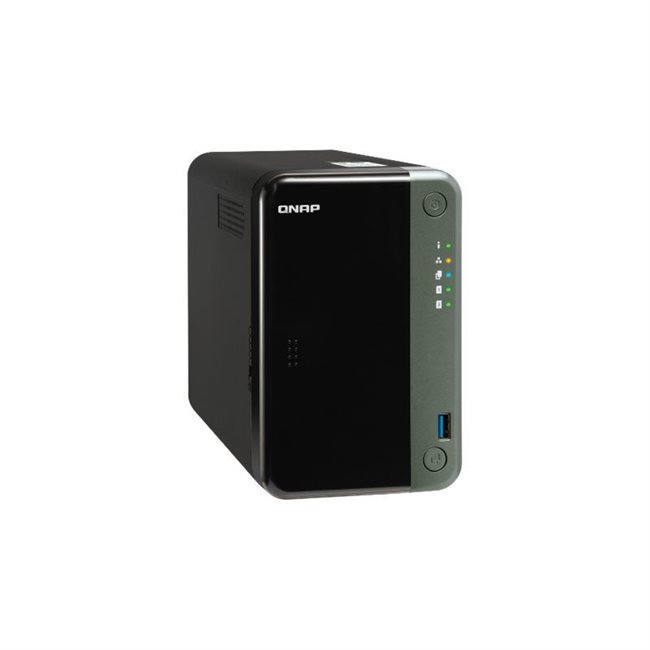 QNAP TS-253D NAS-Server 2 Schächte 6TB SATA 6GB/s HDD 3TB x 2 RAM 4GB