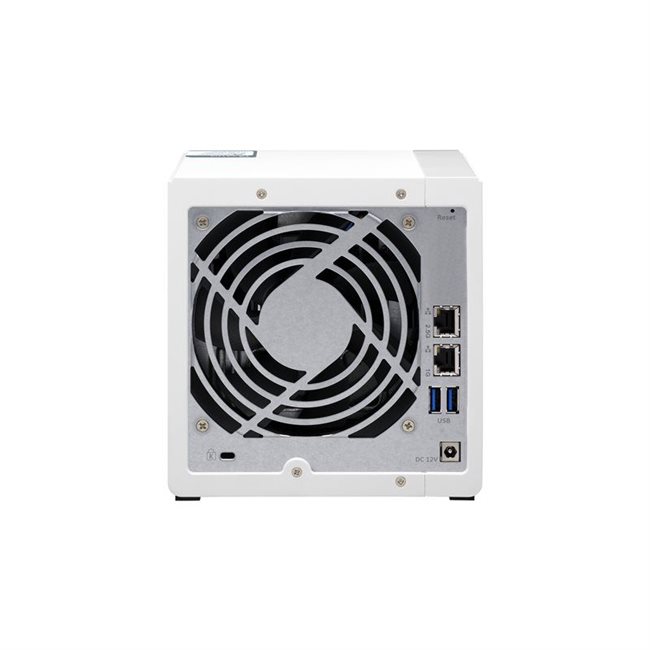 QNAP TS-431P3-2G 4 Schächte NAS RAM 2GB + 56TB 4x14TB ST14000NE0008