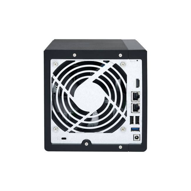 QNAP TS-451+ NAS-Server 4 Schächte 48TB SATA 6GB/s HDD 12TB x 4 RAM 8GB