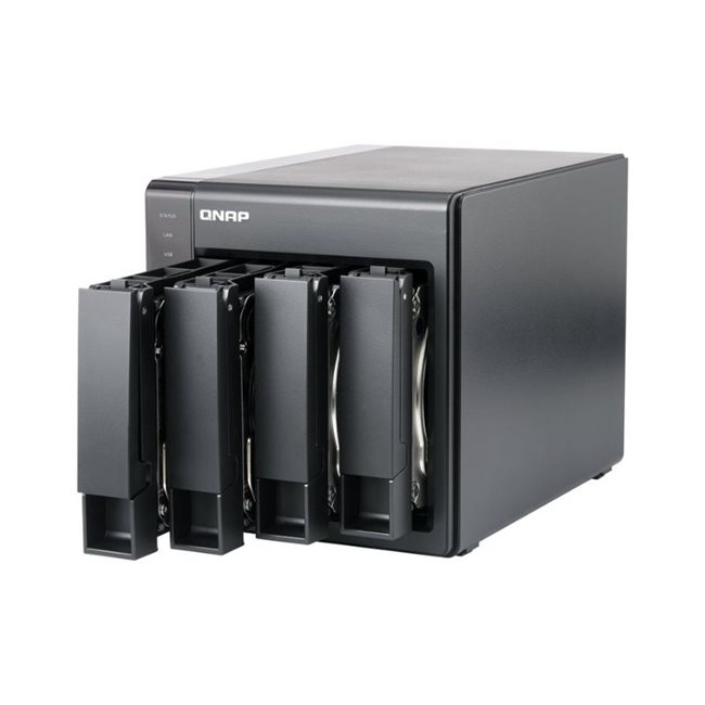 QNAP TS-451+ NAS-Server 4 Schächte 8TB SATA 6GB/s HDD 2TB x 4 RAM 2GB