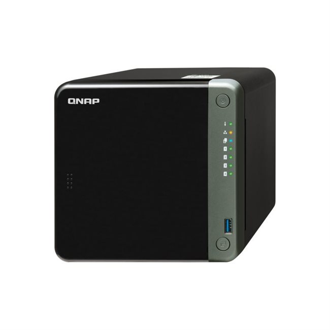 QNAP TS-453D NAS-Server 4 Schächte 32TB SATA 6GB/s HDD 8TB x 4 RAM 4GB