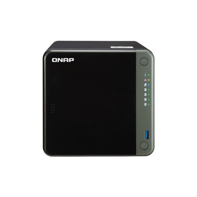 QNAP TS-453D NAS-Server 4 Schächte 32TB SATA 6GB/s HDD 8TB x 4 RAM 4GB