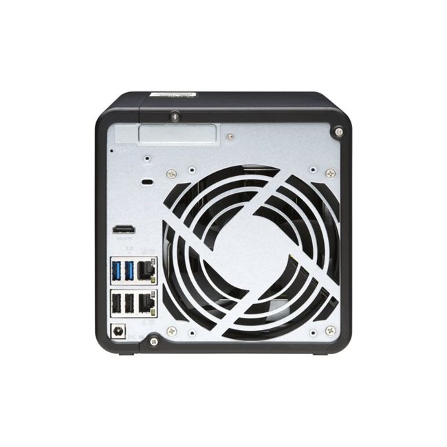 QNAP TS-453D NAS-Server 4 Schächte 32TB SATA 6GB/s HDD 8TB x 4 RAM 4GB