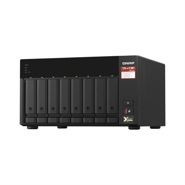 QNAP TS-873A-8G 8 Schächte NAS RAM 8GB + 80TB 8x10TB WD102KFBX