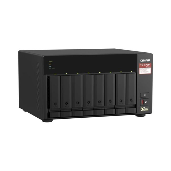 QNAP TS-873A-8G 8 Schächte NAS RAM 8GB + 80TB 8x10TB WD102KFBX