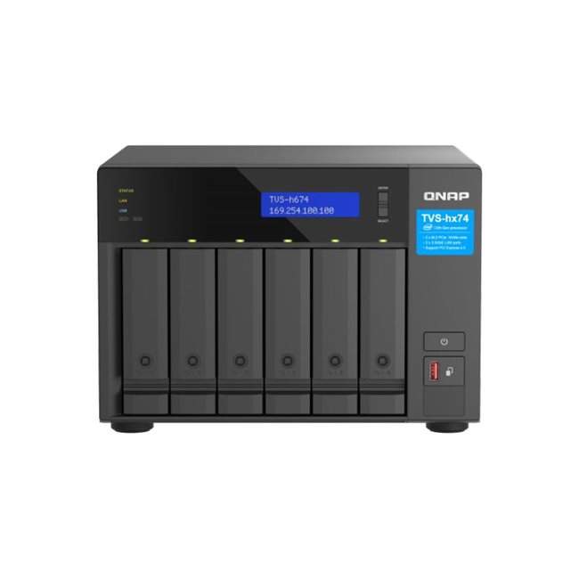 QNAP TVS-H674-I5-32G 6 Schächte NAS-Server 32GB RAM