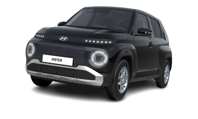 Hyundai Inster 49 kWh Elektro Schwarz