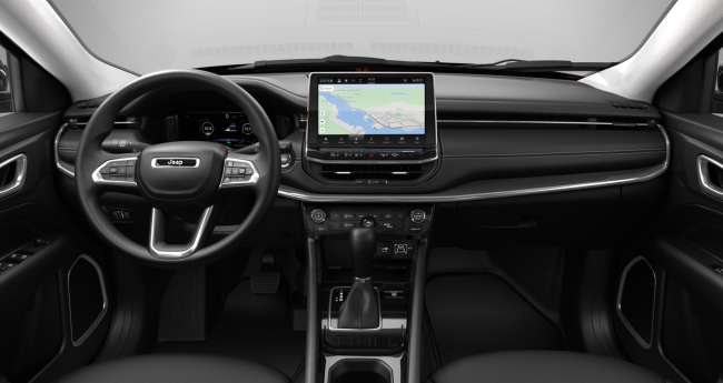 Jeep Compass 1.5l GSE T4 48V e-Hybrid Benzin Weiß